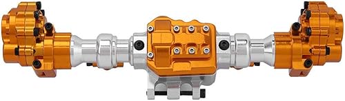 Miniatura 8 de Dilwe Carcasa de eje RC, kit de carcasa de eje delantero y trasero RC compatible con accesorios de coche modelo TruckModel