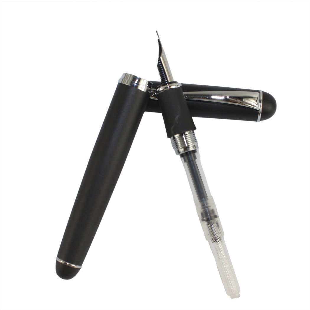 Gullor 750 Kugelschreiber In Schwarz & Silber Mit Karomuster – Inkl. Federmäppchen & Originalbox, Hochwertig & Smooth Im Schreibgefühl
