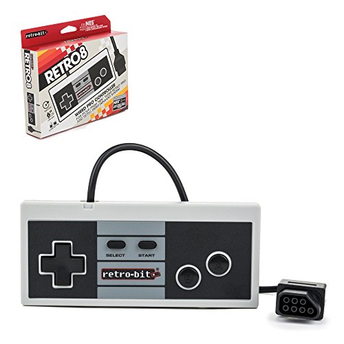 Retro-Bit NES - Controller - Wired - 8-Bit - Classic Color (Retro-Bit) Retro-Bit NES - Controller - Wired - 8-Bit - Classic Color (Retro-Bit)