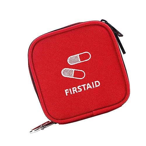 Didiseaon First Aid Kit Mini Camping Emergency Pouch Portable Medical Storage Bag Oxford Cloth Multi-Pocket