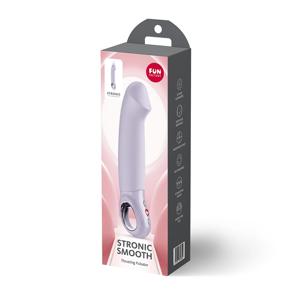 Fun Factory Stronic Smooth | G-Punkt-Vibrator mit Stoßbewegung | Pulsator