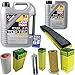 Produktbild QR-PARTS 69354616 Filter Set Inspektionspaket 6 Liter Motoröl Top Tec 4100 5W-40 MANN-FILTER Innenraumfilter Kraftstofffilter Luftfilter Ölfilter