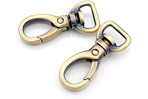 Oval Snap Hook Keychain Clasp