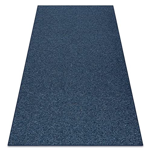 Moquette Simple Superstar 380 pour Chambre, Salon, Chambre à Coucher, Tapis de Sol, différentes Tailles, Bleu 250x350 cm Cover