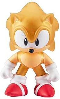 SUNNY, Goo Jit Zu, Boneco Elástico que Estica, Sonic Dourado