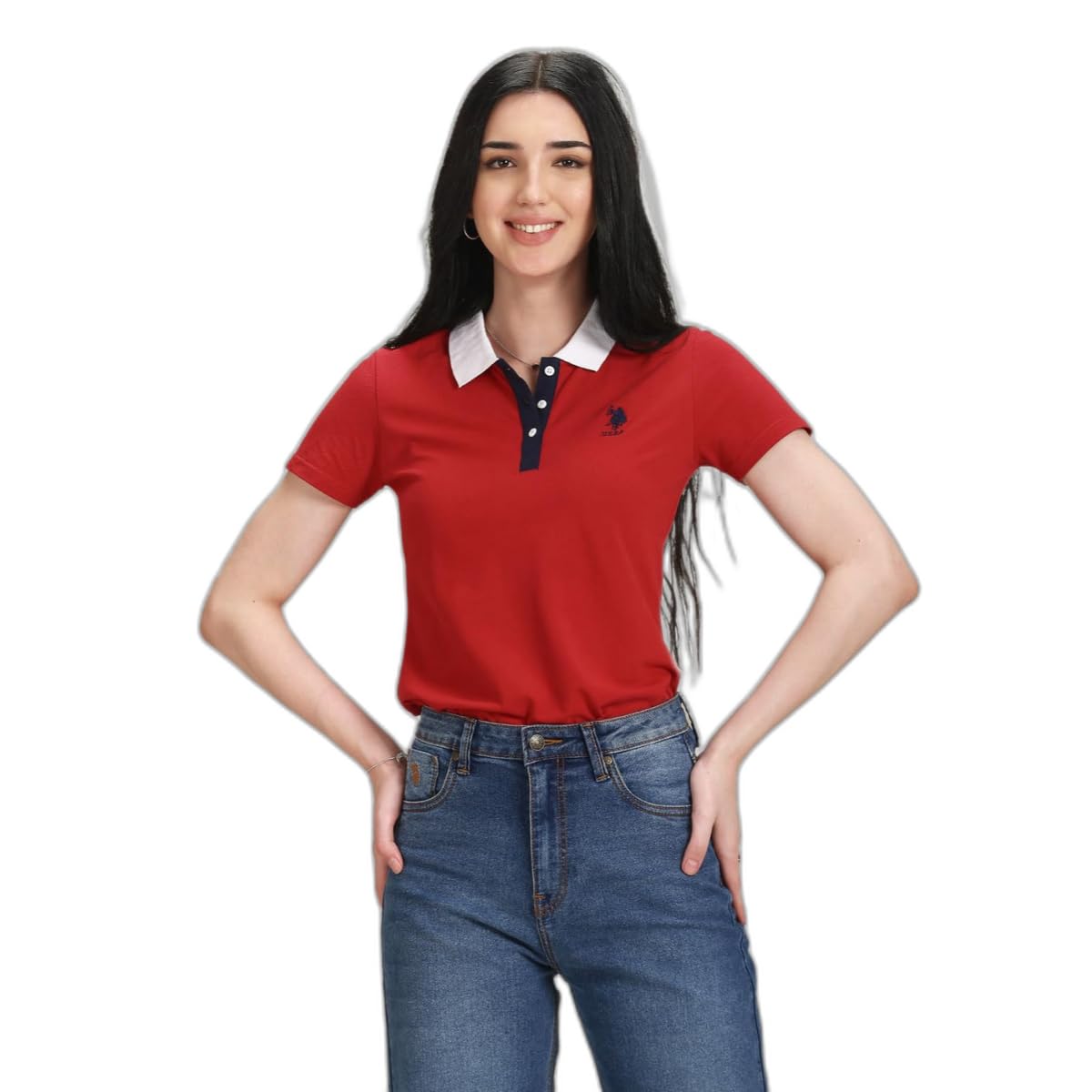 Women's Solid Regular Fit T-Shirt