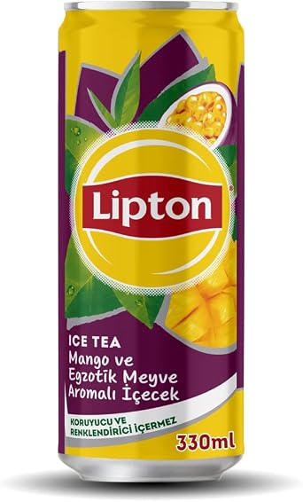 Lipton Ice Tea Mango Flavored Cold Tea 6 x 330 ml