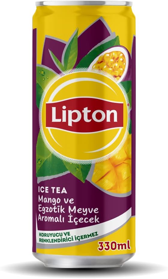Lipton Ice Tea Mango Flavored Cold Tea 6 x 330 ml
