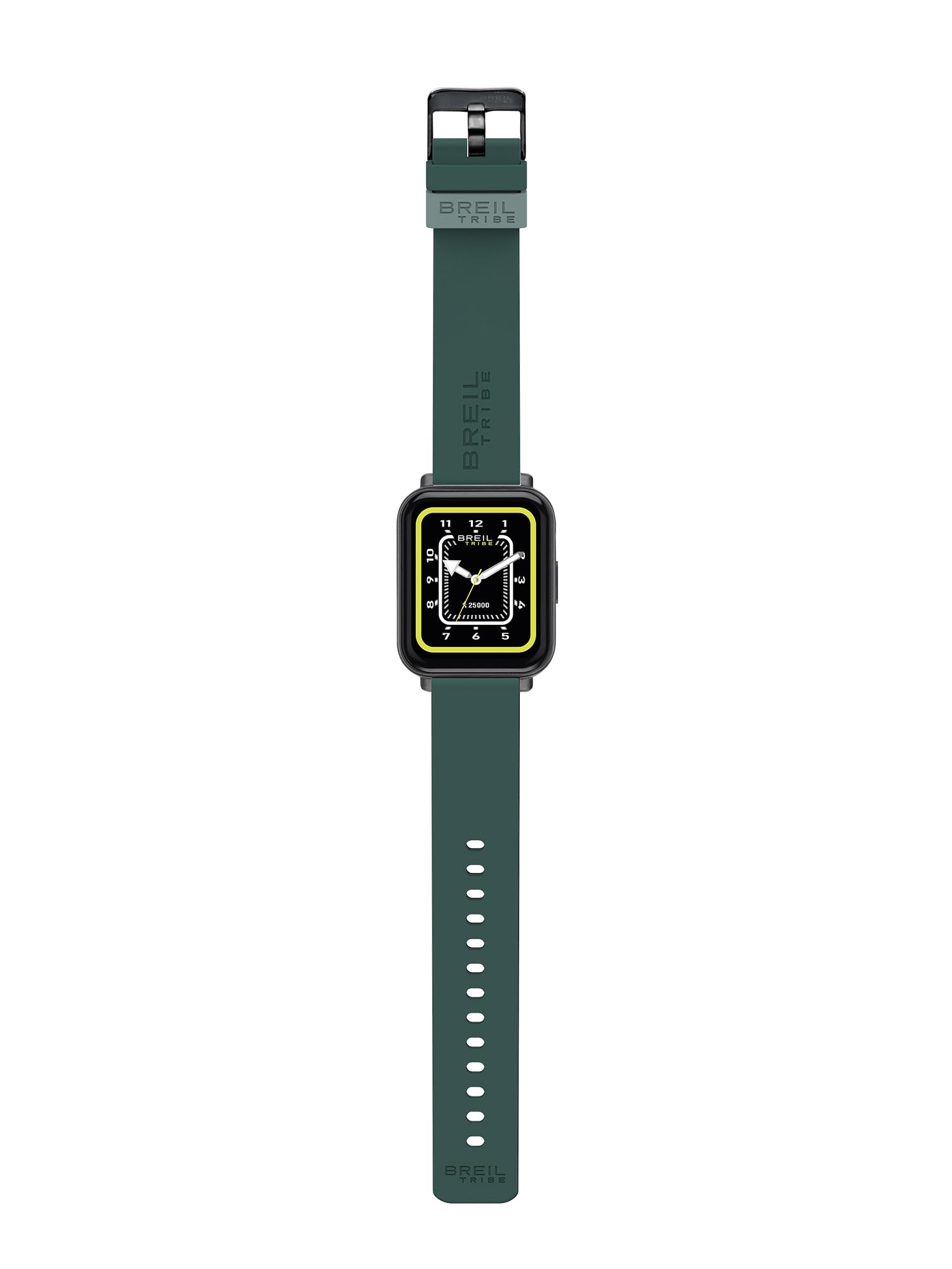 bracelet smartwatch con corde intercambiabili in silicone nere
