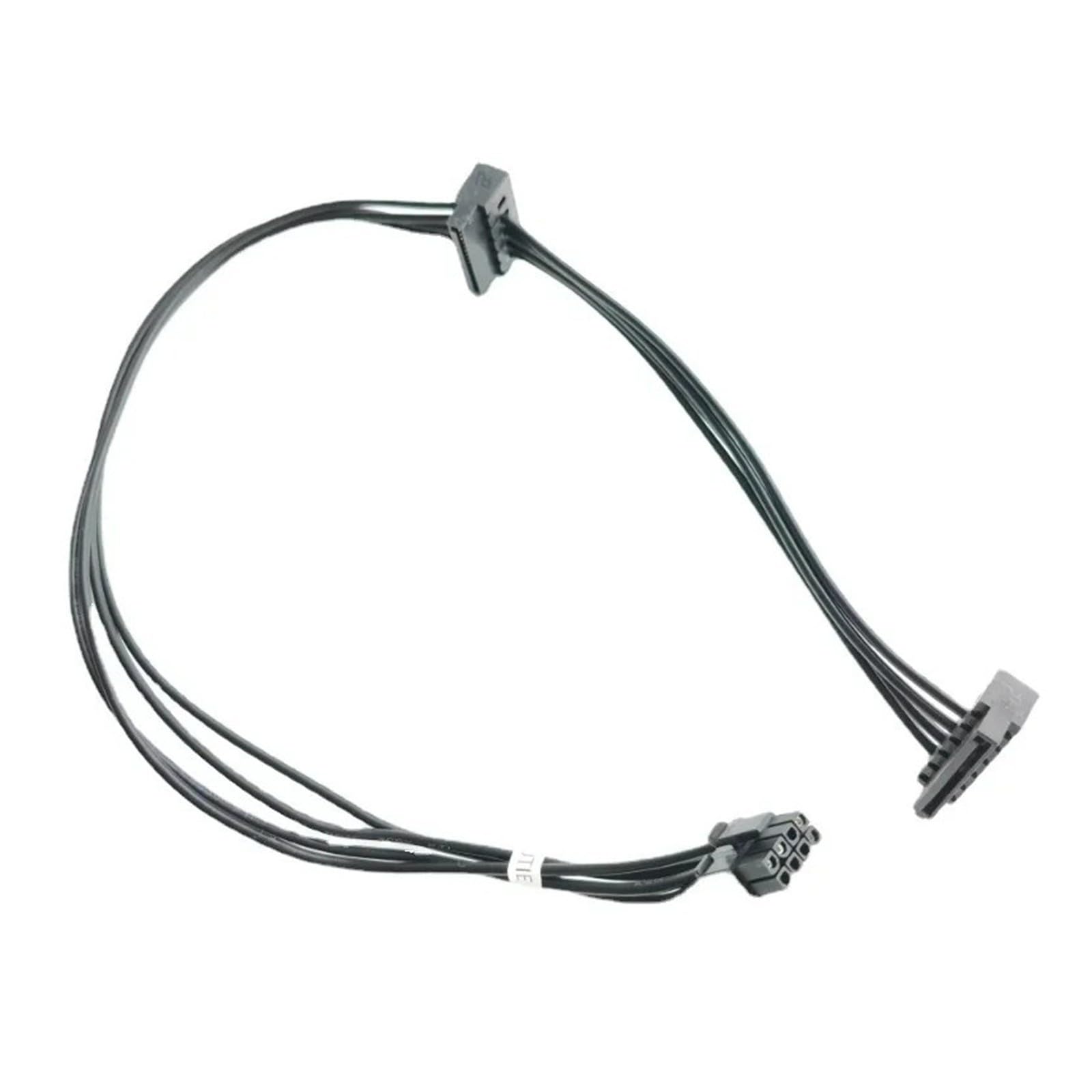 Generico Cavo di alimentazione piccolo da 8 pin a 2 SATA 45 cm