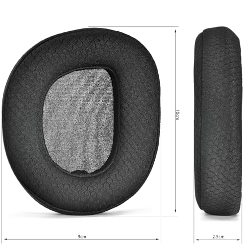Defean fundas de tela de malla para Turtle Beach Stealth 600 Gen2/600 Gen3/500XB | También para Stealth 600 Gen 2/600 Gen2 USB/600 Gen 2 MAX/600 Gen3(600XB)/500 XB auriculares, tela de malla duradera miniatura 4