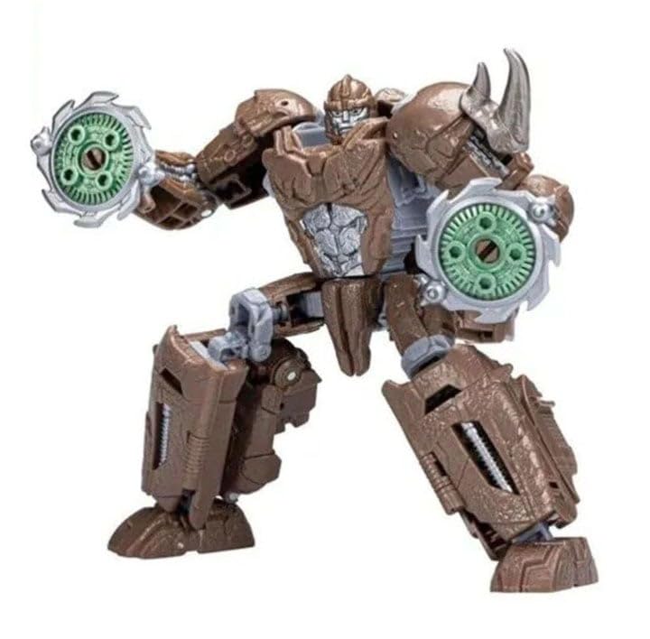Hasbro Transformers Rise of the Beasts Voyager Class Rhinox Action Figure, Brown / Grey, 6 inches - Image 2