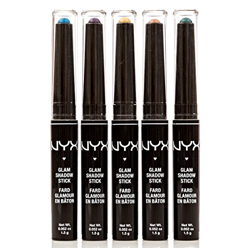 NYX Cosmetics Glam Shadow Stick - Set of 5