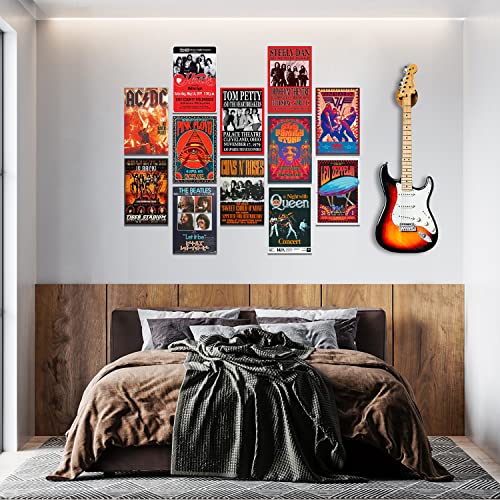Woonkit Vintage Rock Band Posters For Room Aesthetic, 70S 80S 90S Retro Bedroom Decor Wall Art thumb #4