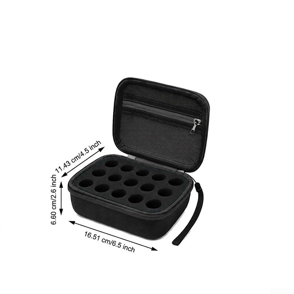 Hartschalen Insulin Vial Halter 16.5cm Kratzfest Schwarz(Gray)