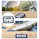 POFET Satellitensignalfinder, Mini-LCD-Digital-Satellitenfinder, professioneller Satellitenfinder mit Alarmsummer, Signalstärkefinder für Satellitenantennen