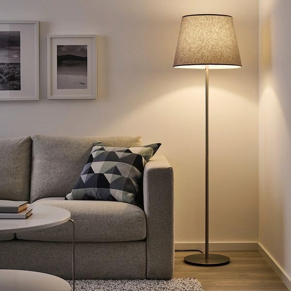 Amazon | IKEA/イケア SKOTTORP：シェード42cm ライトグレー