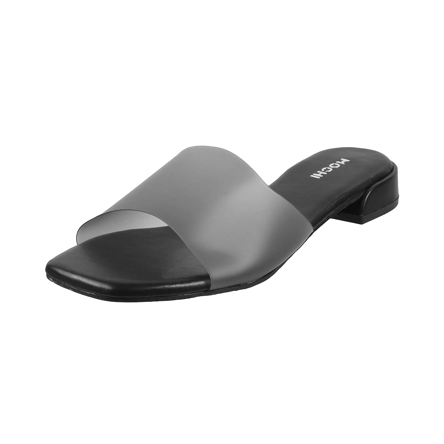 Mochi Womens Synthetic Black Slippers (Size (7 UK (40 EU)) (B0B1F4KL42) Amazon Price History, Amazon Price Tracker