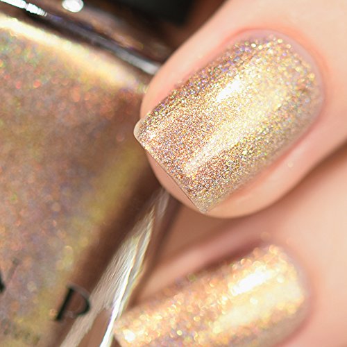 Image of ILNP Iconic - Champagne Gold Holographic Nail Polish