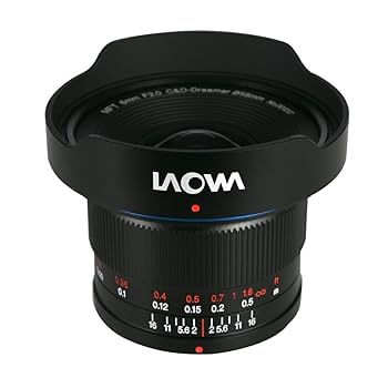 Amazon.co.jp: LA0WA 6mm f/2 Zero-D MFT 超広角レンズ 121.9度
