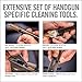 Real Avid Handgun Cleaning Kit & Gun Mat For Pistol Cleaning - 