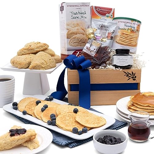 9. GourmetGiftBaskets New England Breakfast Gift Basket Classic