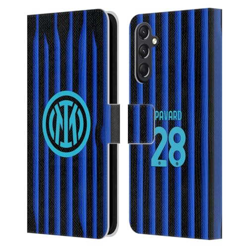 Housse cuir Inter Milan Benjamin Pavard Samsung M34 5G et A24 4G