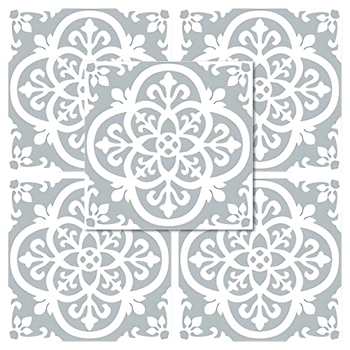 12 Stück Mandala Stil Fliesenaufkleber, Wasserdichte Selbstklebende Fliesenaufkleber für Küche und Bad, Mosaik Design Fliesensticker Abnehmbare Fliesenfolie, Einfaches DIY Wanddekor 12 Stück Mandala Stil Fliesenaufkleber, Wasserdichte Selbstklebende Fliesenaufkleber für Küche und Bad, Mosaik Design Fliesensticker Abnehmbare Fliesenfolie, Einfaches DIY Wanddekor