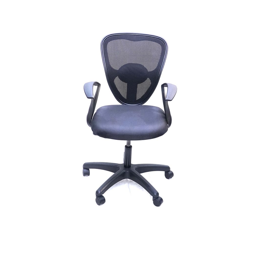 Generic Mesh Office Chair V-Shaped Black - Image 1