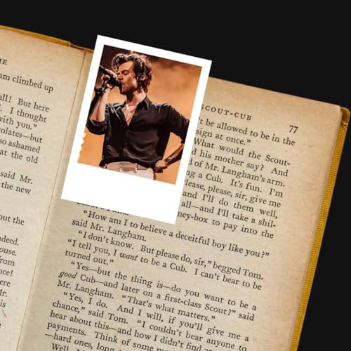 Image of Harry Styles Poster | Harry Styles Songs Polaroids (Set of 15) | Harry's Golden, Falling, Fine Line Songs Mini Poster (8 x 6 cm) Posters for Phone Accessories, Bedroom, Office, room decoration (Harry Styles)