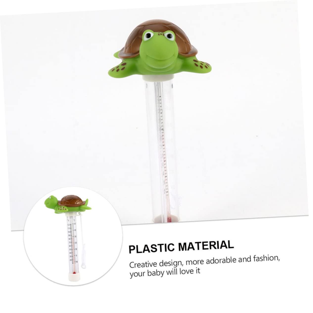 Toyvian 3 Stück Schwimmendes Poolthermometer Langlebigem Temperaturmessgerät für Badewanne Teich und Aquarium Einfache Ablesung Fahrenheit und Celsius Poolzubehör für Familie und Freunde