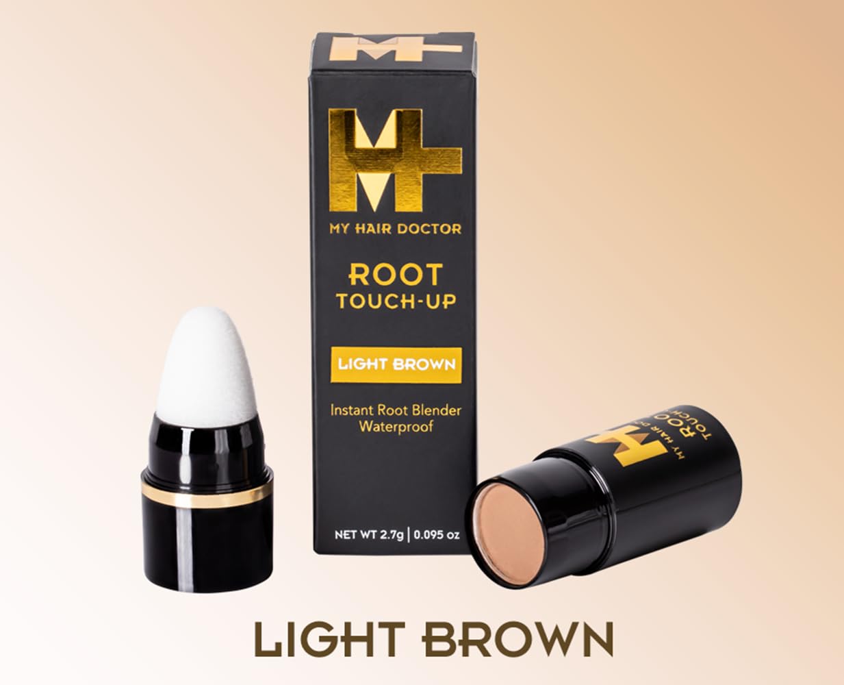 MHD Root Touch Up, Light Brown, 2.7 g (Pack of 1) - Image 4