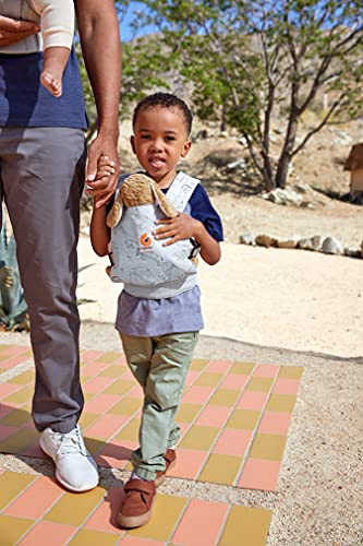 Ergobaby Poppendrager kinderspeelgoed, draagtas voor babypop, poppendraagtas van 100% katoen, Doll Carrier Safari Dream - Image 6