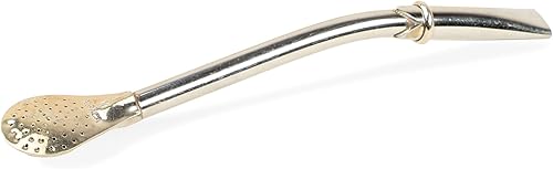 Miniatura 4 de [Imperial Premium Set Yerba Mate Gourd Original Natural Calabash Teacup – Cuero Negro Envuelto Hecho a Mano en Uruguay – Set Mate Imperial con