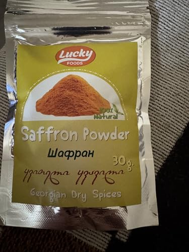 Saffron Natural Dry Spice (1.8 Ounce/50 Gram) Imported from Georgia