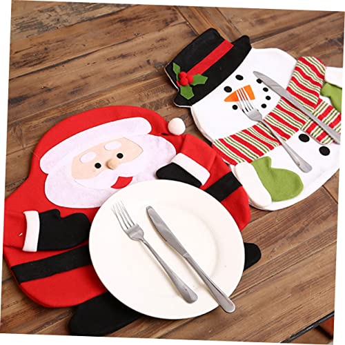 House Supplies 2 Pcs Coasters For Dining Table Wipe Clean S Table Pad Christmas Table Decoration Anti Pad Anti Mat Christmas Cloth Household Products Table Mat Non- Elder #TOP6