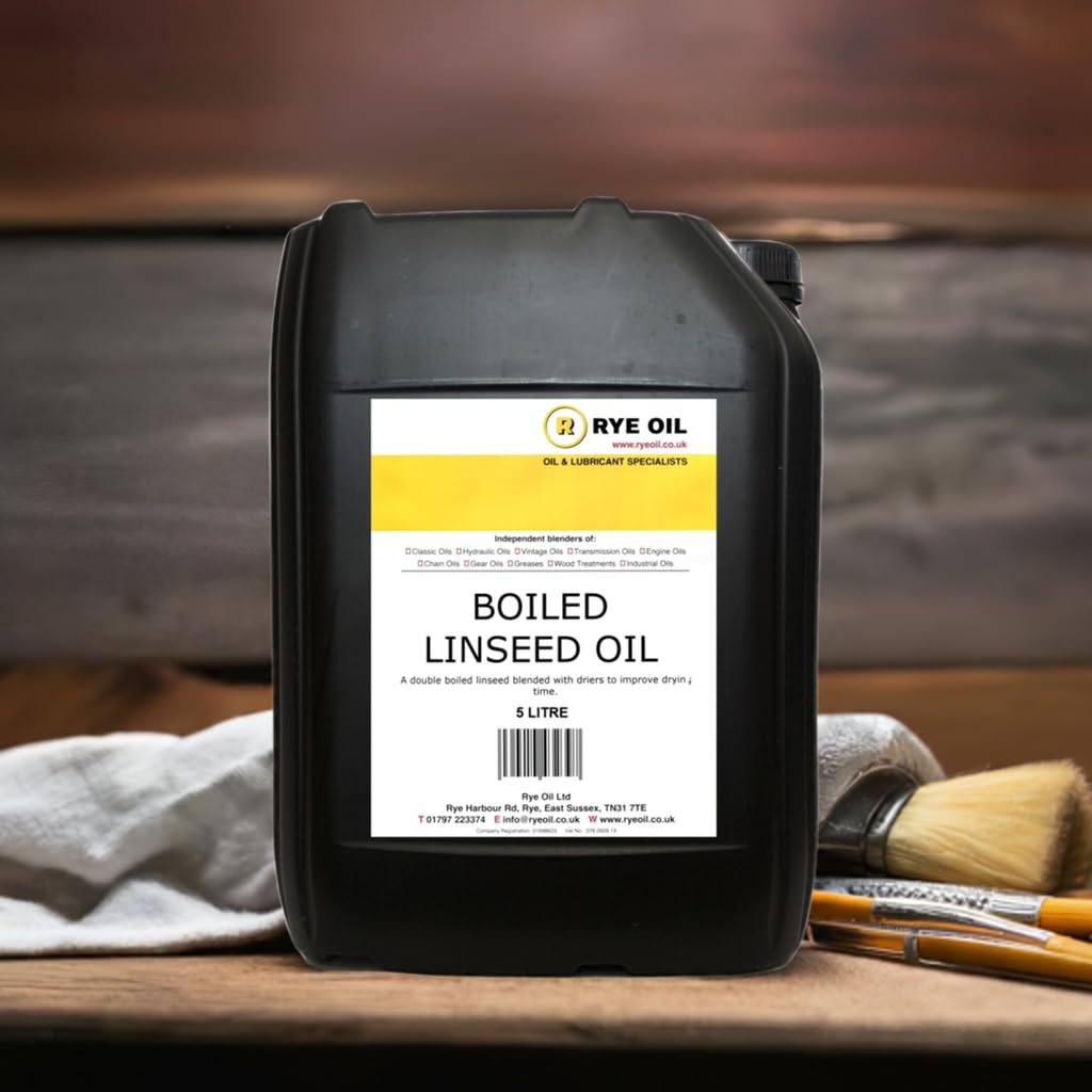 Rye Oil Ltd Grain Boiled Linseed Oil 5 Litre