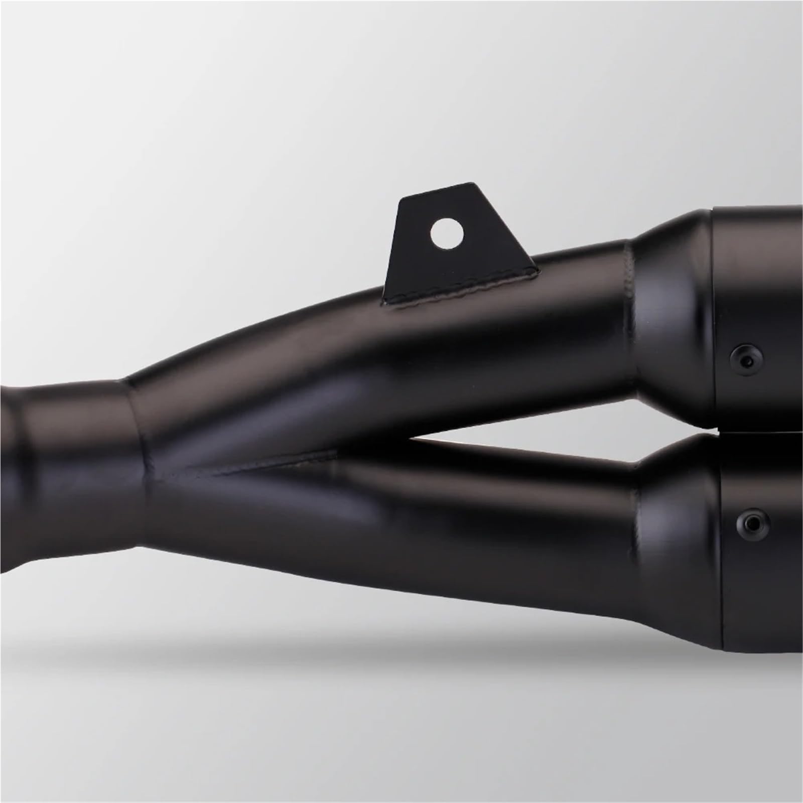 Tubo di scarico doppia uscita con DB black boy scarico marmitta moto marmitta moto marmitta Silenziatore moto(TYPE-C)