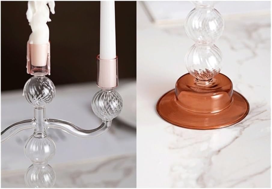 Candle Holder European Style Three-Head Candlestick Home Decoration Ornaments Wedding Table Candle Holder