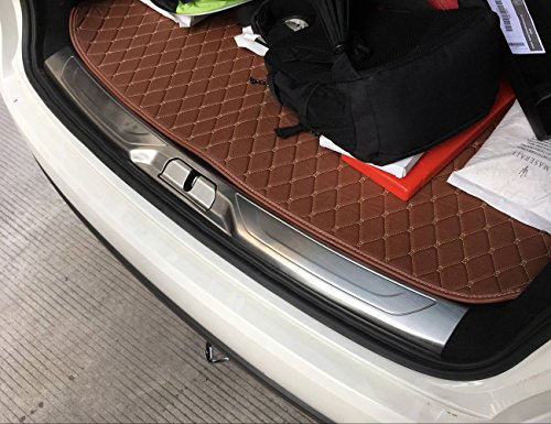 Seuil de pare-chocs arrière en inox 304 pour protection de coffre auto