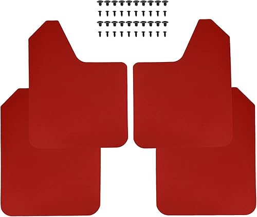 XUKEY Para Honda Civic Type R S Si X SE Coupe Tourer W/Clips 1995 en rojo barro aletas guardabarros Guardabarros W/Clips