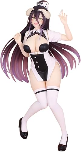 Miniatura 19 de Albedo Figuras Shalltear Bloodfallen Figura de Anime PVC Modelo Figuras de Chicas de Anime Adornos para Fans 18 cm (7.09 pulgadas)