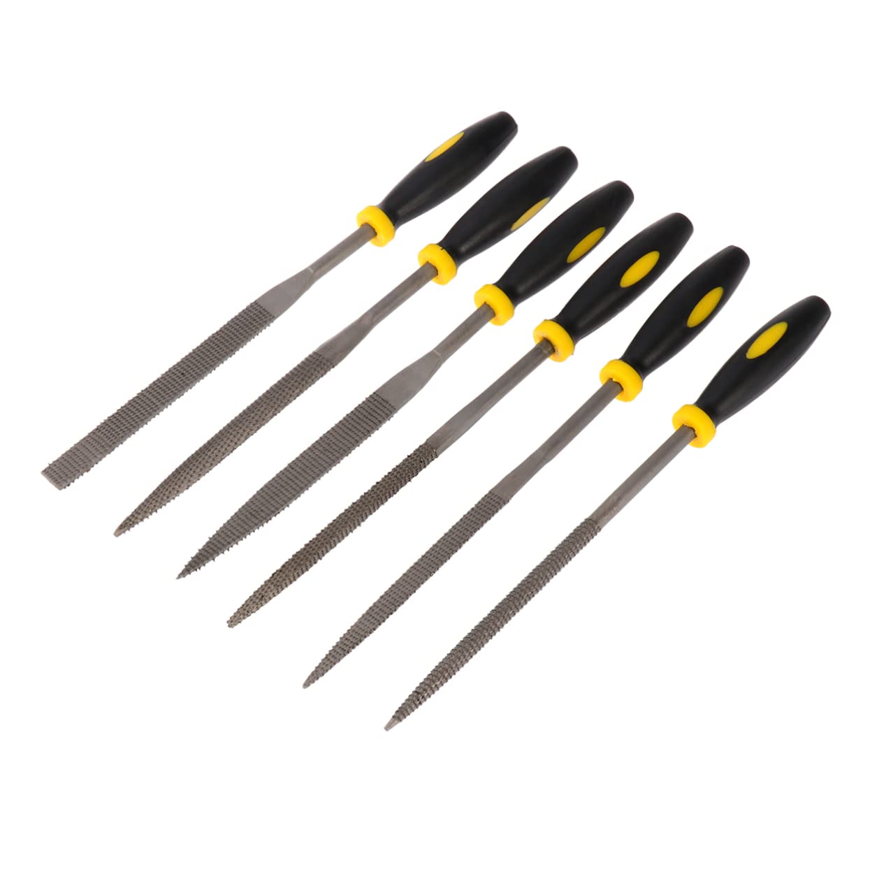 KONTONTY 6pcs Set Wood Rasp Tool Pin Bent Lumber Peep Holes for Door Tape Handy Rasp Equipment Angle Grinder Handle Hand Tools Pots Iq Puzzle Shade Woodworking File Tool The Tools Black