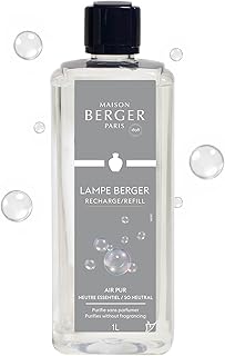 MAISON BERGER - Air Pur So Neutral - Lampe Berger Fragrance Refill for Home Fragrance Oil Diffuser - Air Freshener - 33.8 Fluid Ounces - 1 Liter