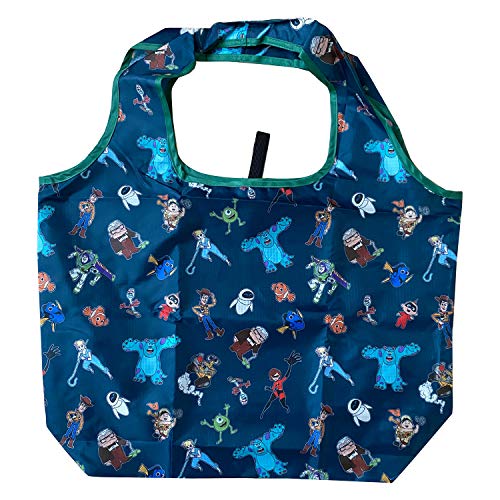 ディズニー くるくるショッピングバッグ PIXAR ミックス APDS5882 ネイビー