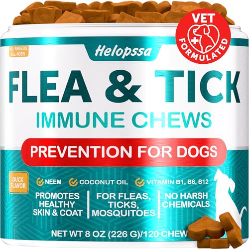 Flea and Tick Prevention for Dogs - No Harsh Chemicals