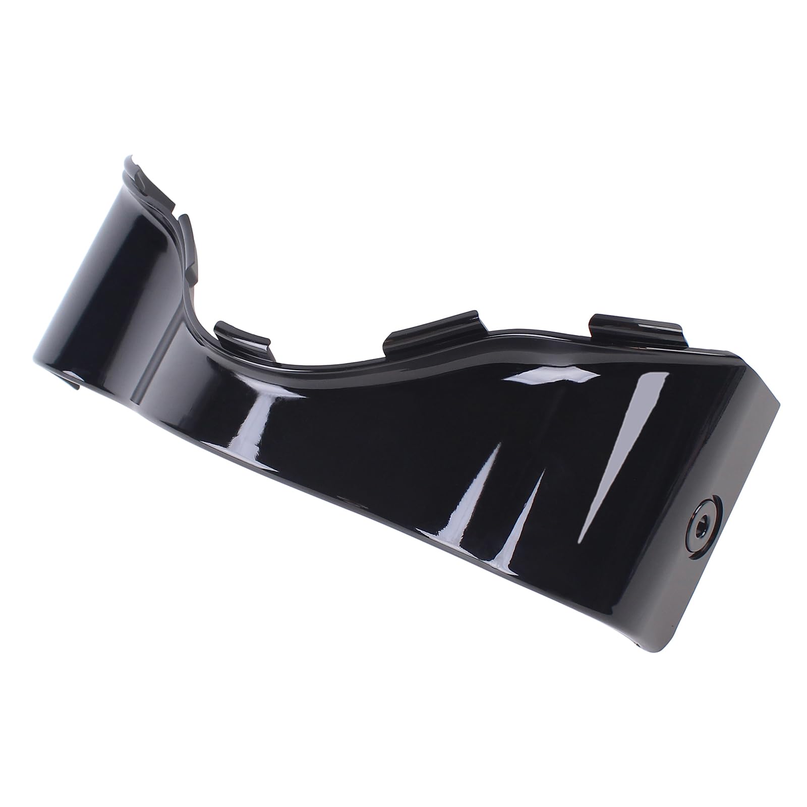 YDLMT 1 Pcs Chrome Batwing Lower Trim Skirt Motorcycle Outer Fairing