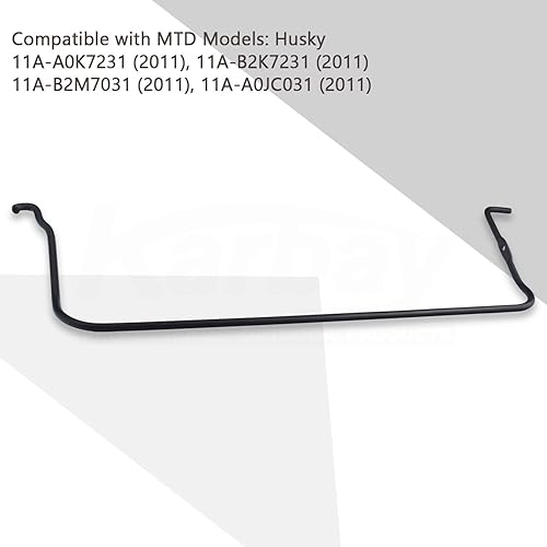 Miniatura 6 de 747-05184D Barra de control de fianza de cortacésped/barra de control de fianza de cable de freno de volante compatible con MTD y Craftsman