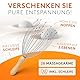 Die entspannende Kopfmassage Spinne mit 28 Fingern von Edelfeld [VERBESSERTE VERSION 2025]- Mit Geschenkverpackung & Schleife - Kopfmassagegerät als Geschenk mit Auslegern auf 2 Ebenen Wohlfühl-Noppen