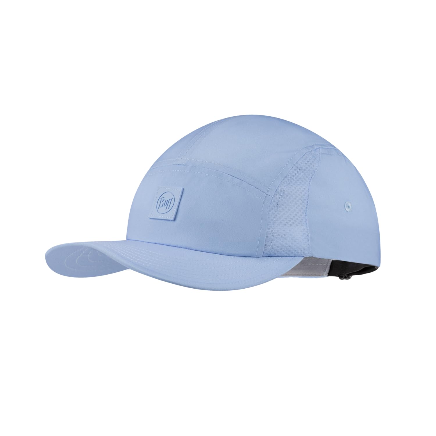 Buff®| Cap 5 Panel Go Men, Women, Adults, Flexible, UPF50, Adjustable, Sustainable, Lightweight, Running, Recycled Materials, Comfortable L/XL Blue